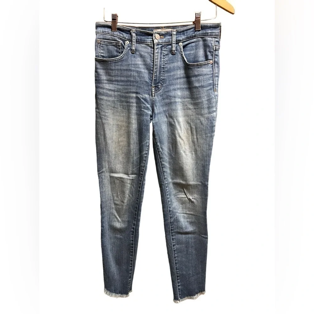 Madewell, 10 inch high-rise skinny jeans Sz 28 - Picture 1 of 6
